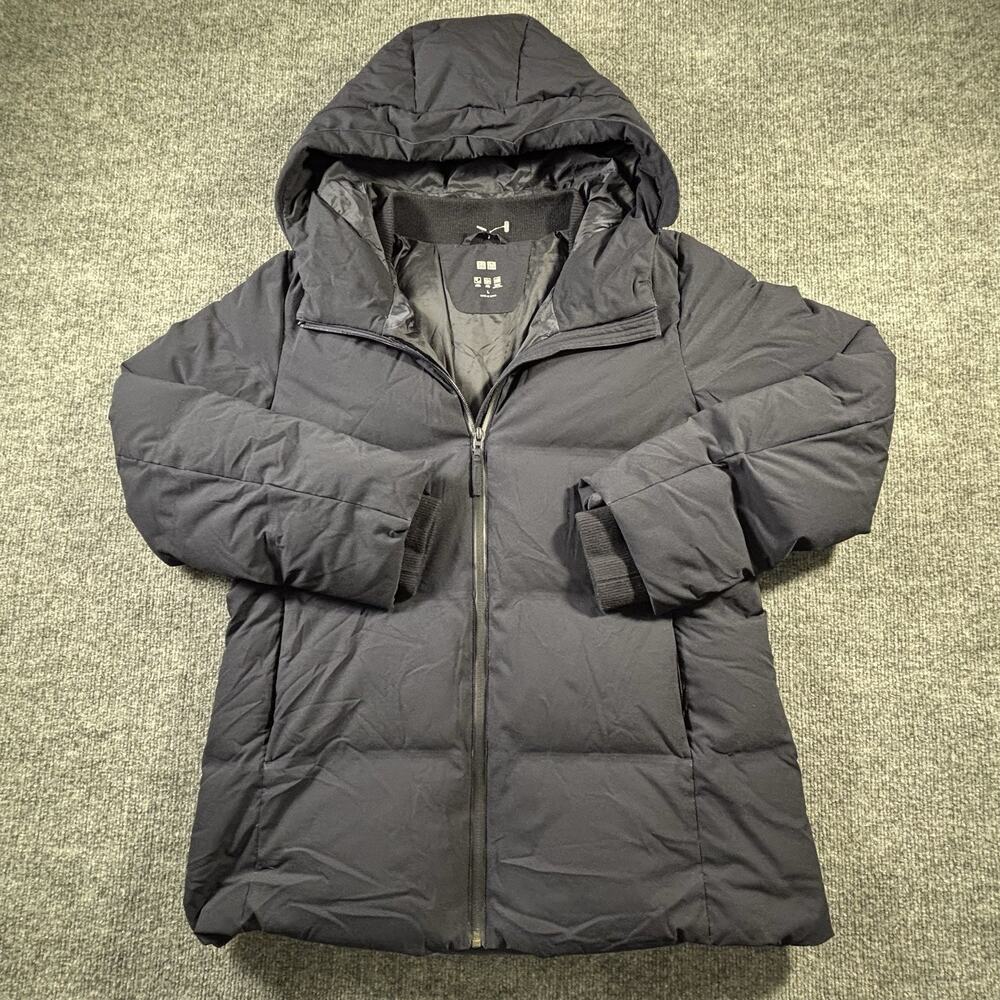 Uniqlo Jacket Womens Large Down Puffer Full Zip Outdoor Parka Ladies